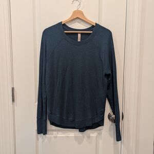 Athleta Mindset Pullover Long Sleeve Modal Blend Athleisure Sweatshirt